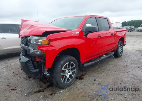 2019 Chevrolet Silverado 1500 Custom Trail Boss z USA, uszkodzony, nr VIN 3GCPYCEF4KG308681